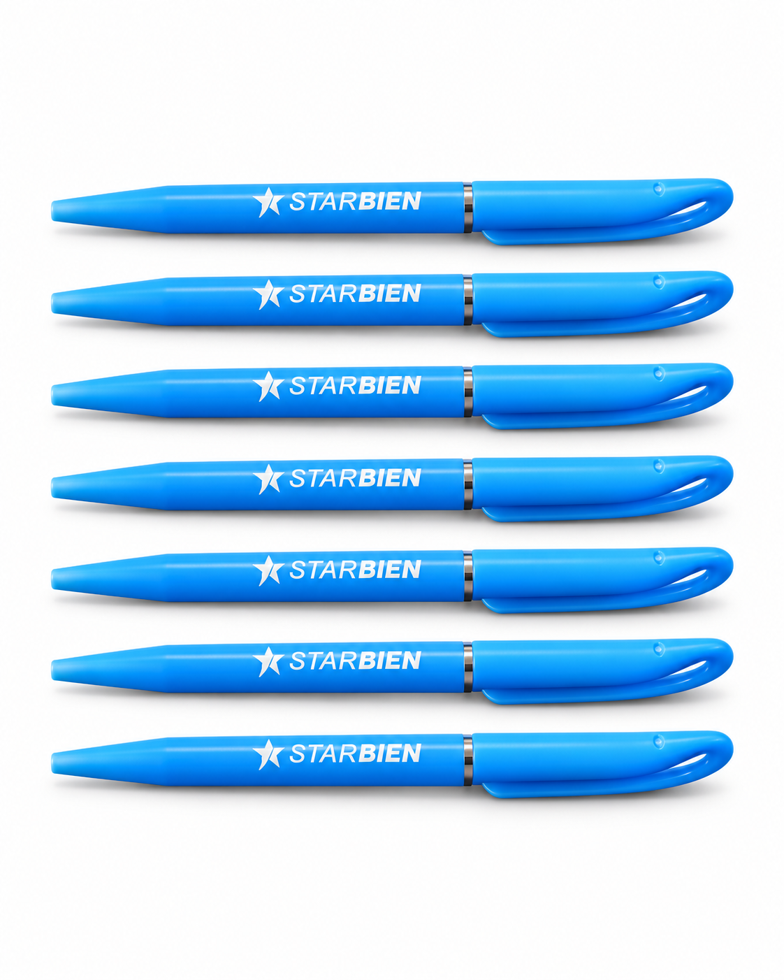 Bolígrafos promocionales azules por volumen