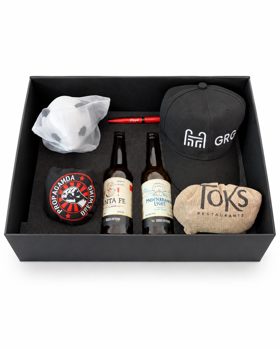 Kit corporativo especial en caja