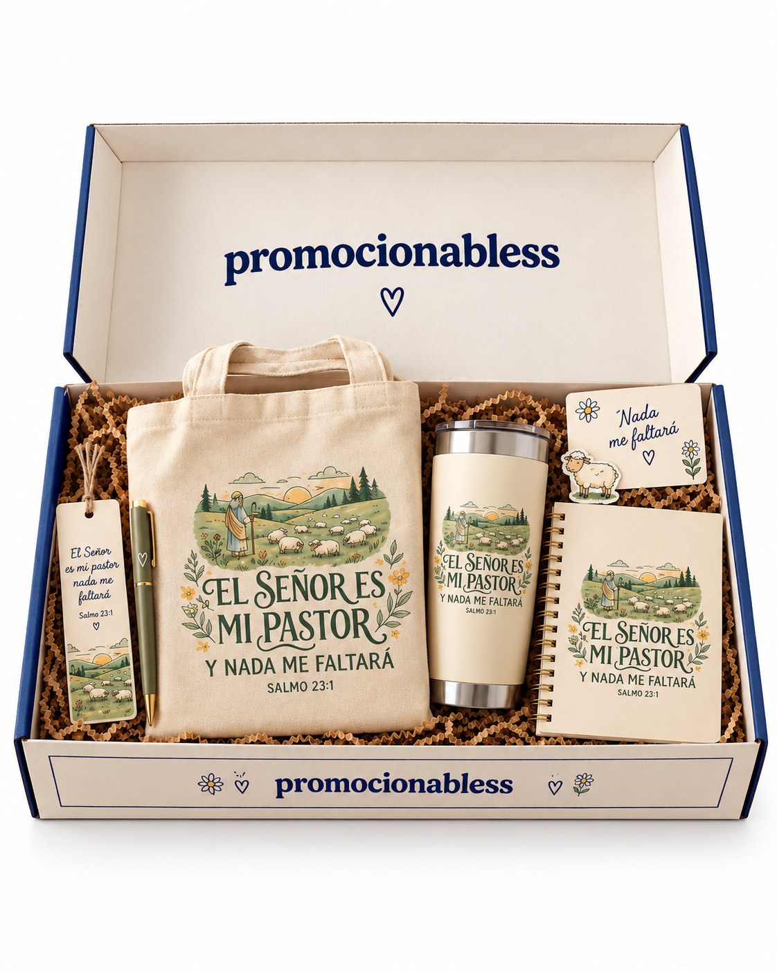 Kit de regalo personalizado en caja